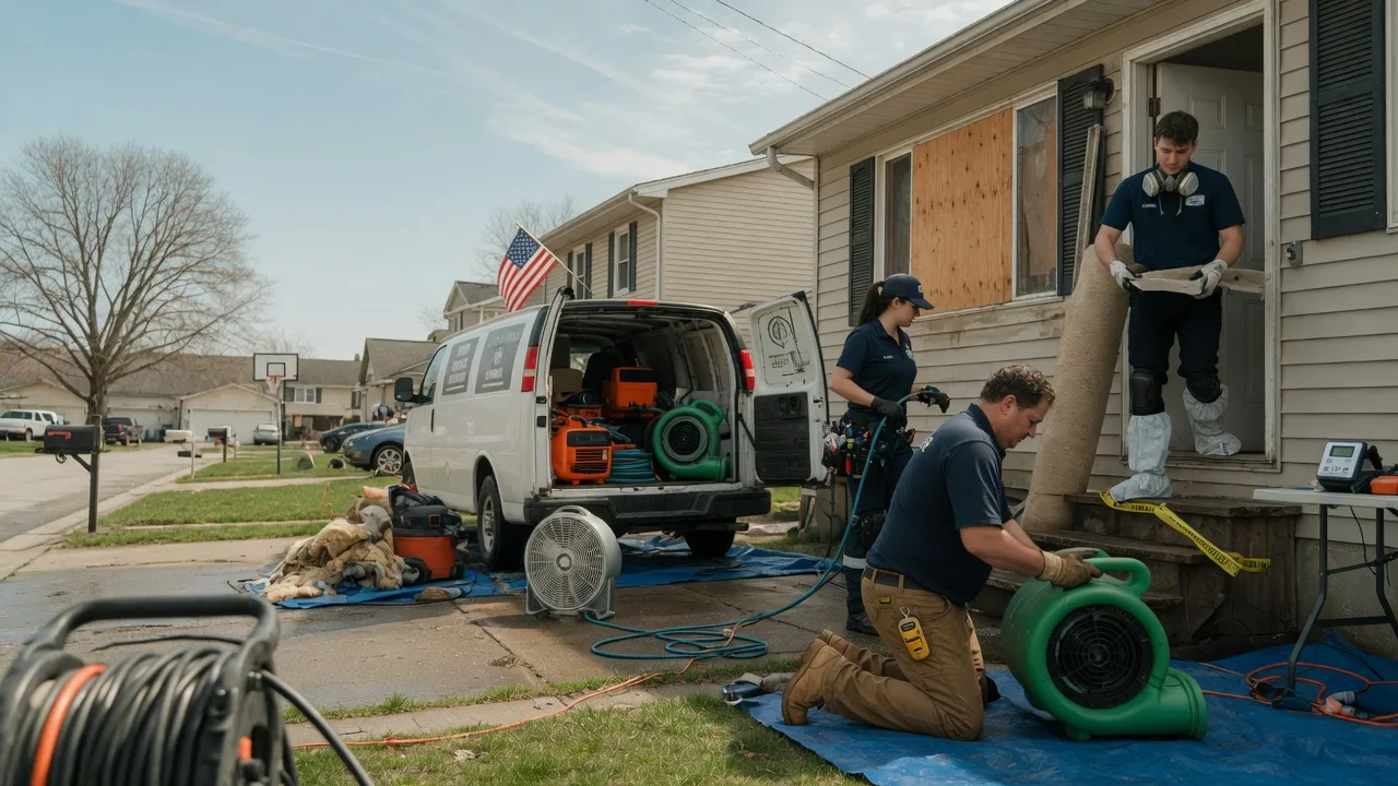 Water Damage Restoration in Imlay City, MI near me